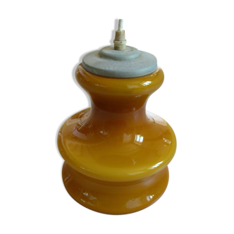 Glass lampshades from the 1970s