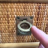 Dal Vera bamboo and rattan chest of drawers