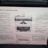 Typewriter oOlympia monica electric s