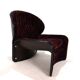 Fauteuil Lotus Strässle par André Vandenbeuck, 1969