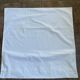 vintage embroidered JM cotton pillowcase