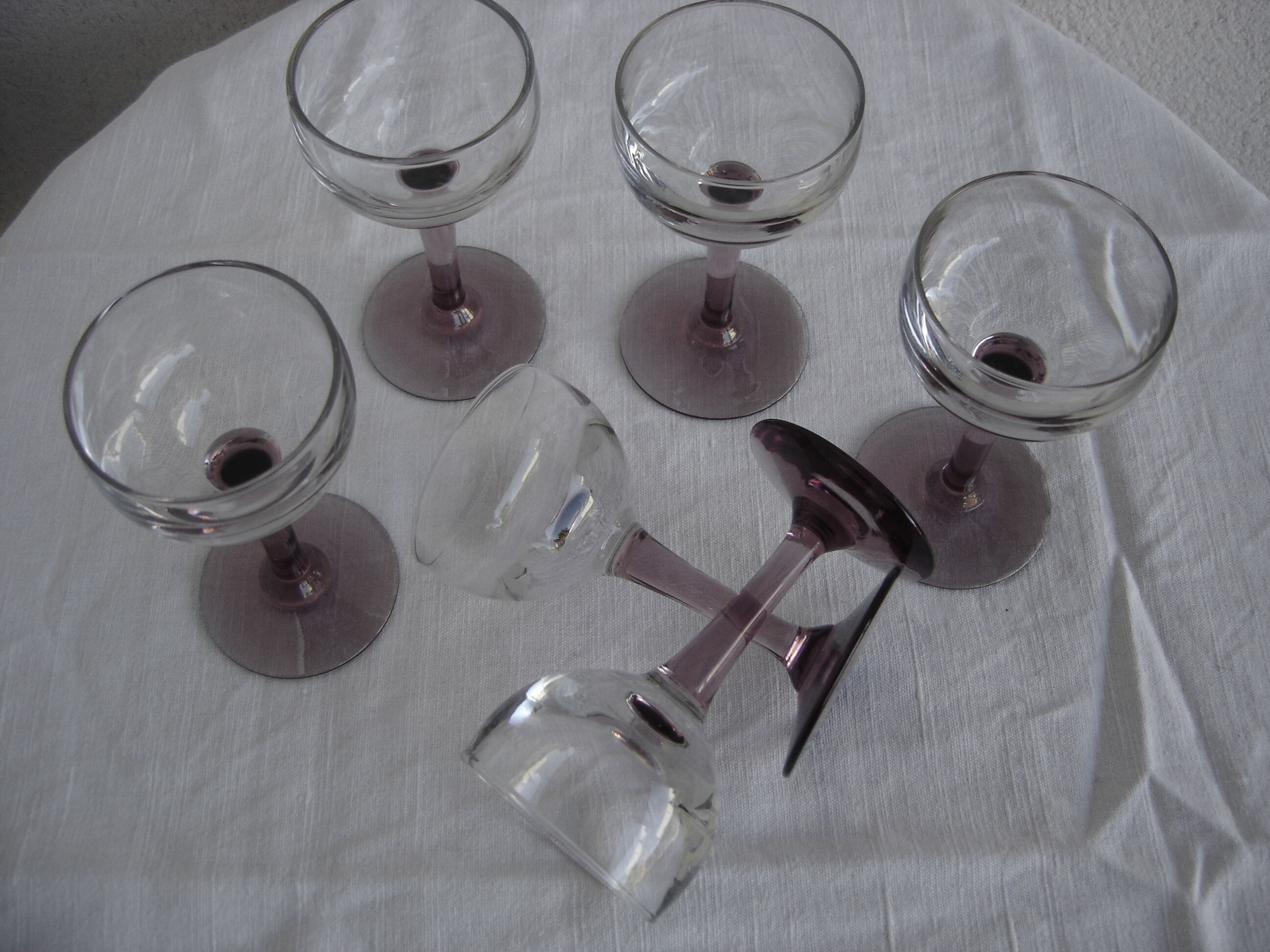 Verres à vin blanc