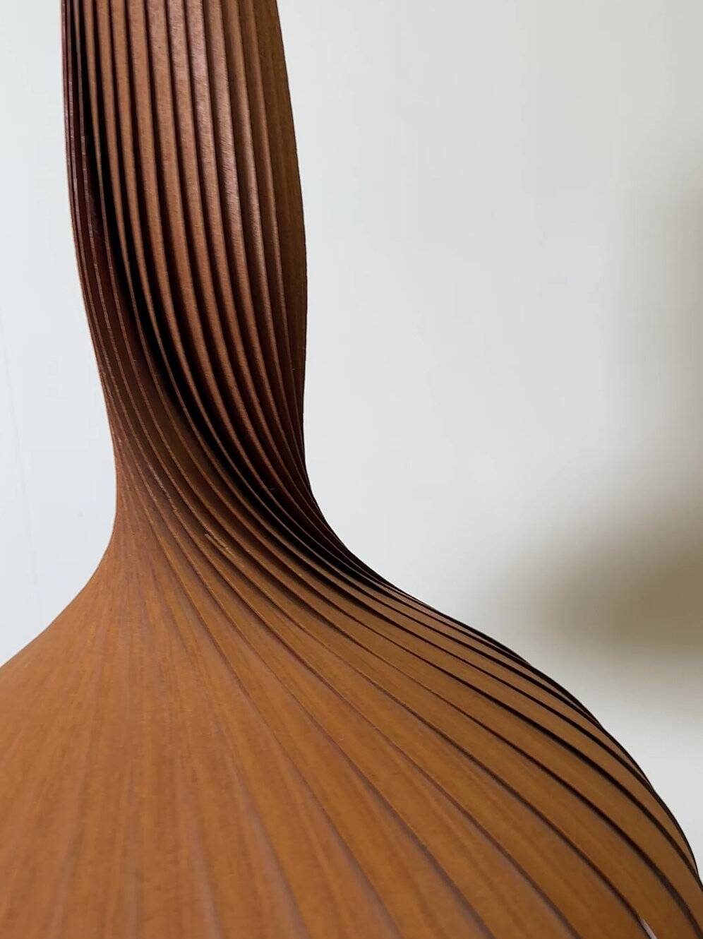 Swirling pine pendant by Hans-Agne Jakobsson, Sweden, 1960s.