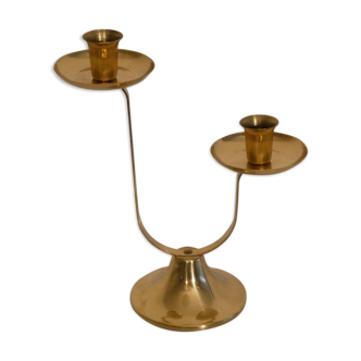 Vintage brass candlestick 1970