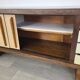 Vintage brutalist sideboard design 1970s