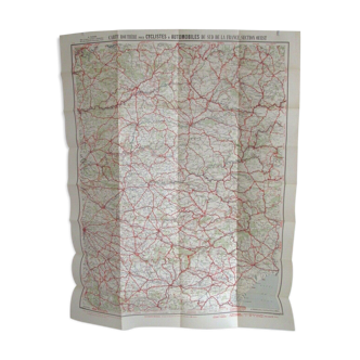 Late Map No.19 - Midi de france Languedoc - 1910