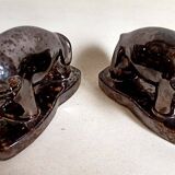 Pair of bookends 1960s Stylised Bull