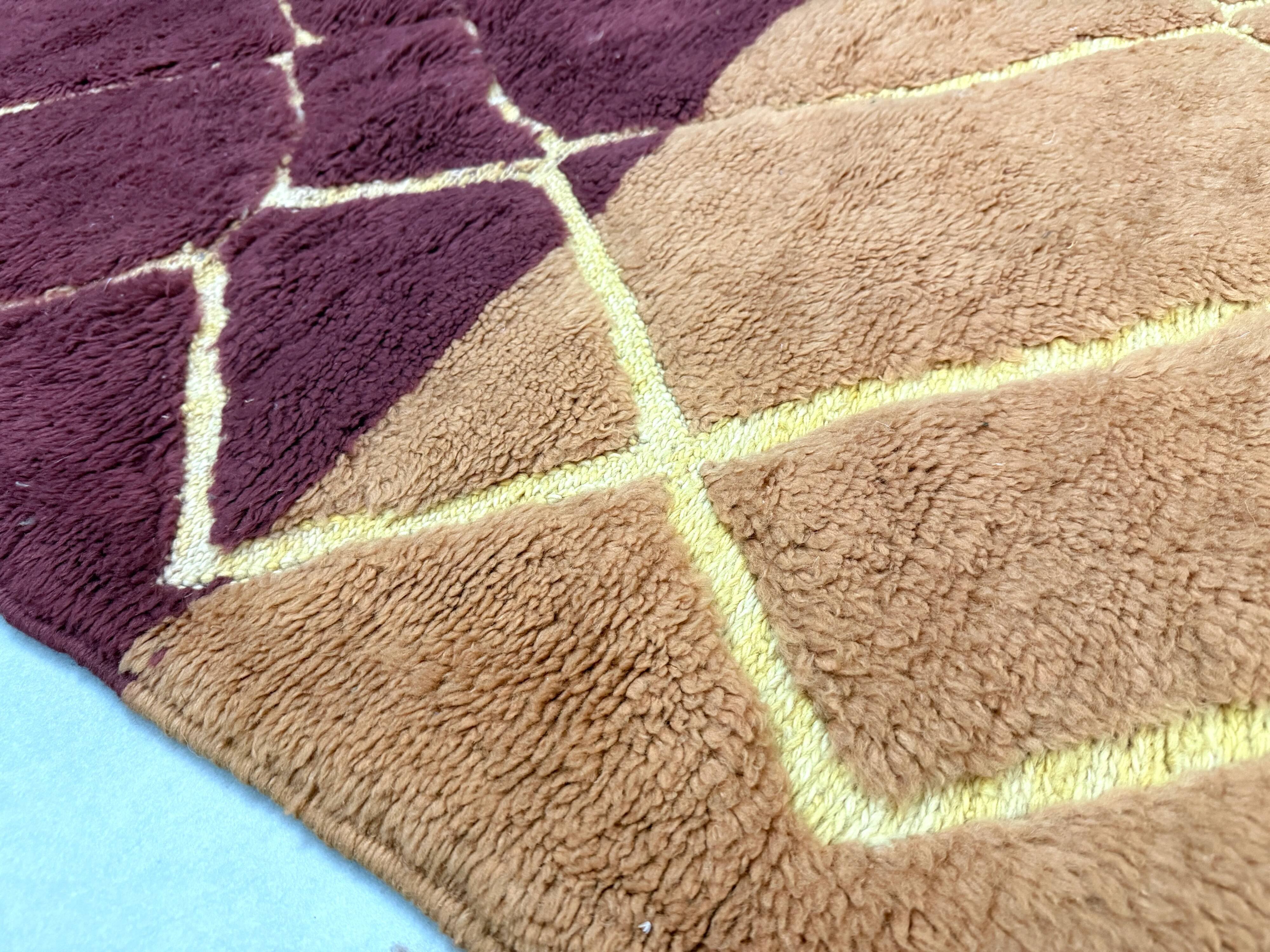 Beni Ourain rug 2.4/1.6m - Custom-made Moroccan wool rug