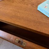 Enfilade basse vintage en chêne