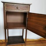 Chevet métal peint début XXème