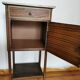 Early 20th century painted metal bedside