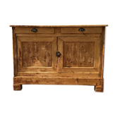Low solid wood sideboard - large format