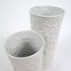 Pair of white vases in porcelain by Royal Bavaria, 1960s