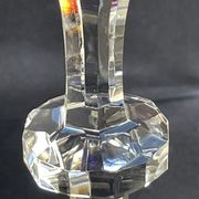 Josephinenhütte - red wine glasses (5) - Art Nouveau - Cut and engraved Crystal Roemer