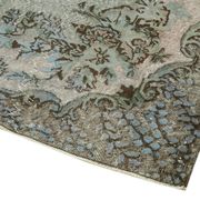 Hand-knotted antique oriental 1970s 200 cm x 300 cm blue carpet