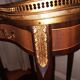 Salon table rognon marquetry