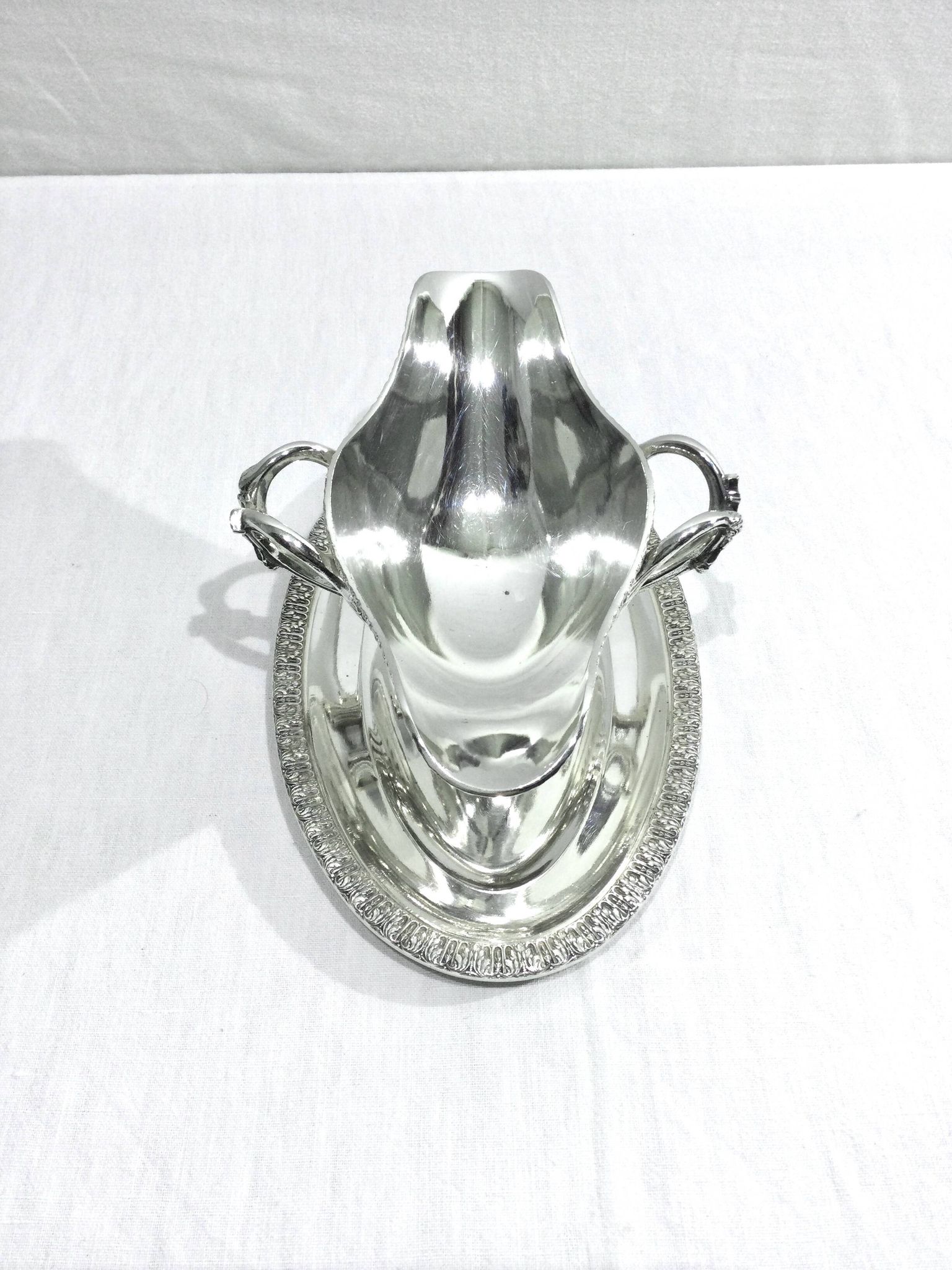 Nicolas Bourgeois – Saucière en Métal Argenté