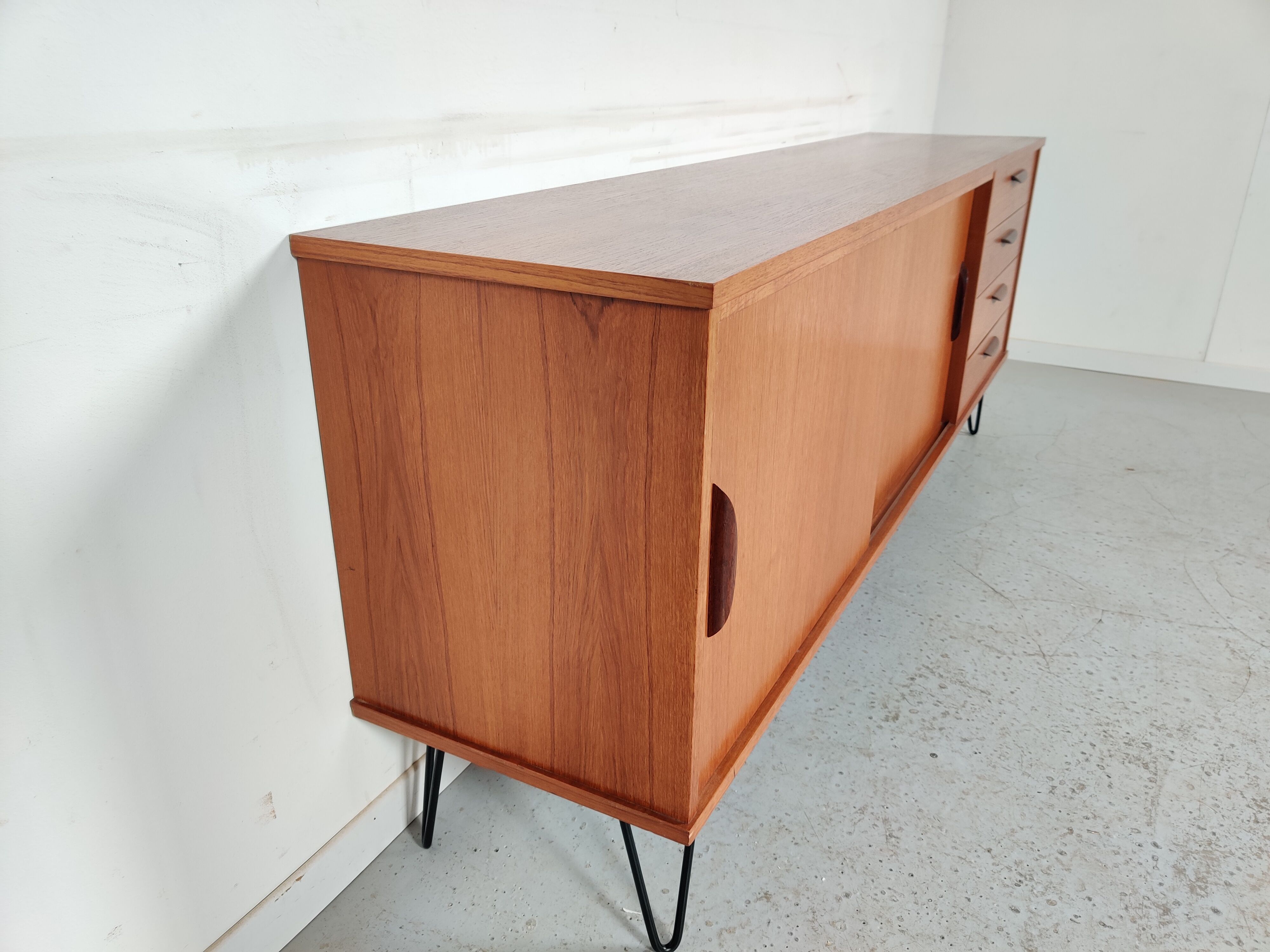 Scandinavian teak row, 60s