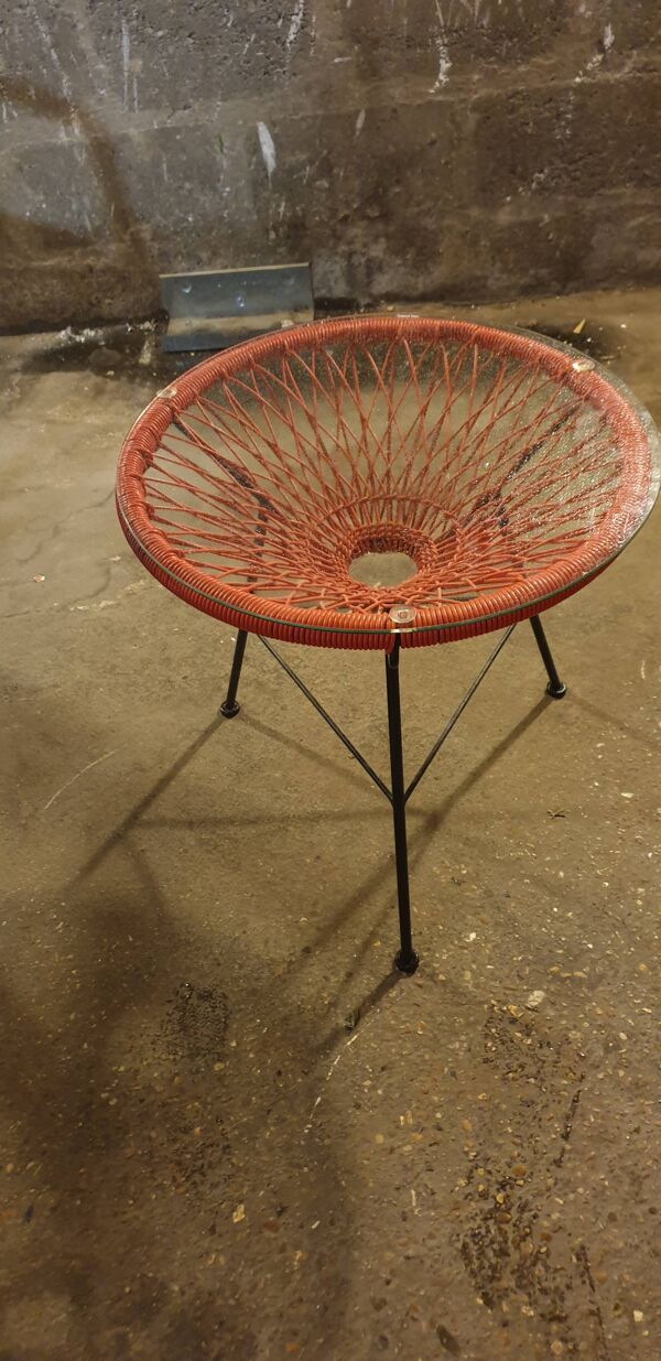Table basse scoubidou