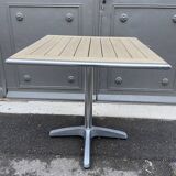 pedestal table terrace table vintage bistro