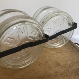 Pair of jars BVB - 1.5 liters