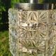 Vintage 1960s ceiling lamp, Venice, Crystal/steel