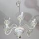 Extraordinary 6 Light Rostrato Murano Glass Chandelier by Barovier & Toso,