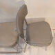 Pair of vintage gray Ronéo chairs