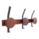 Teak and metal coat rack from the 60s