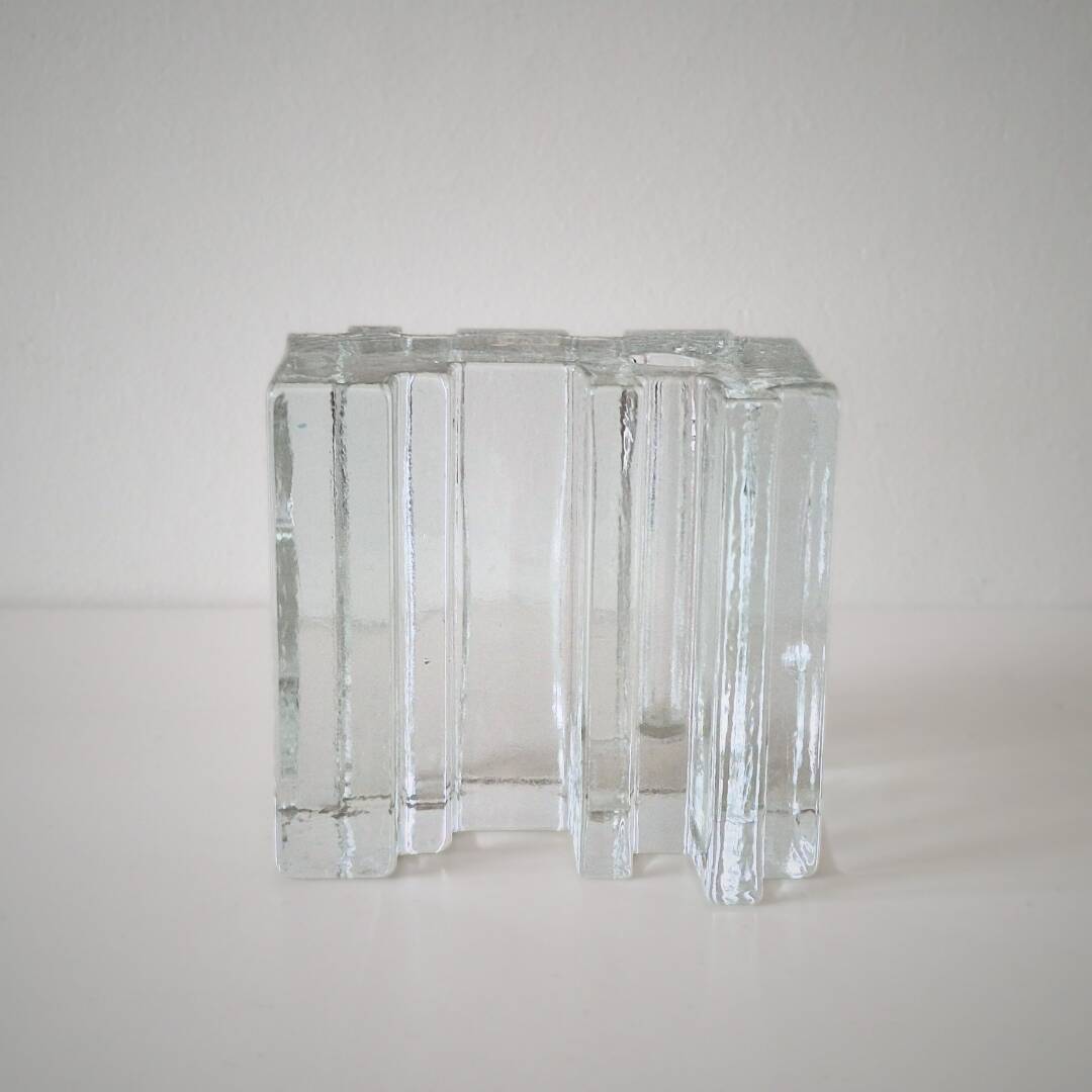 Solifleur Hand-Cast Glass Vase - Modernist Design - 1970s, Germany
