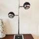 Vintage eyeball lamp Seylumière Hary