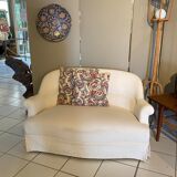Vintage white sofa