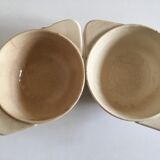 Gien pair of weak bowls 1910