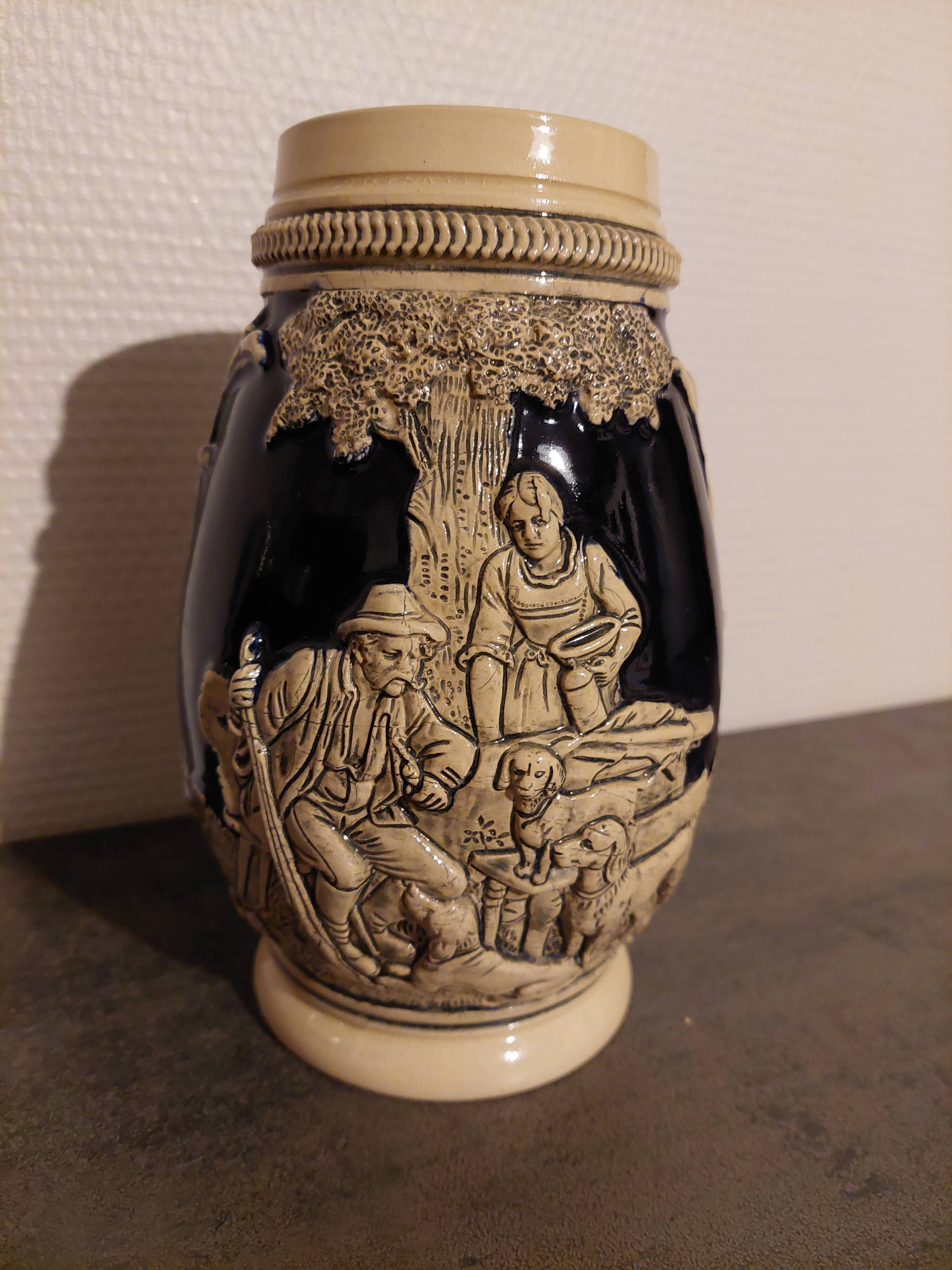 Old western beer mug germany