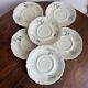 Set of 6 Limoges porcelain plates