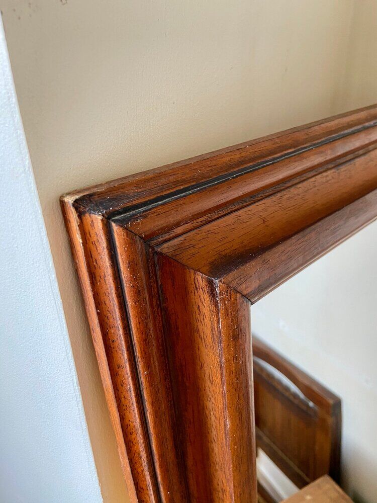 Wooden mirror 65x85 cm