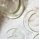 Vintage Glass Borosilicate Tea Set cups by Ilse Decho for Schott Jena, DDR