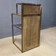 Vintage brass bar counter by Belgochrom, 1970s