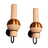 Pair of sconces Lucifer Raak 1970 s