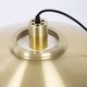Danish vintage pendant lamp Dania by Kurt Wiborg, Jeka, 1980s