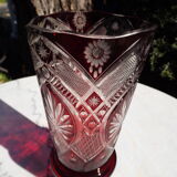 VSL crystal bohemian vase
