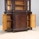 Antique rosewood library, neoclassical decorations, 19th century