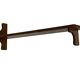 Vintage wall shelve rack bookshelf in oak wood minimalist