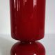 Red glass mushroom lamp IKEA from the 90s.