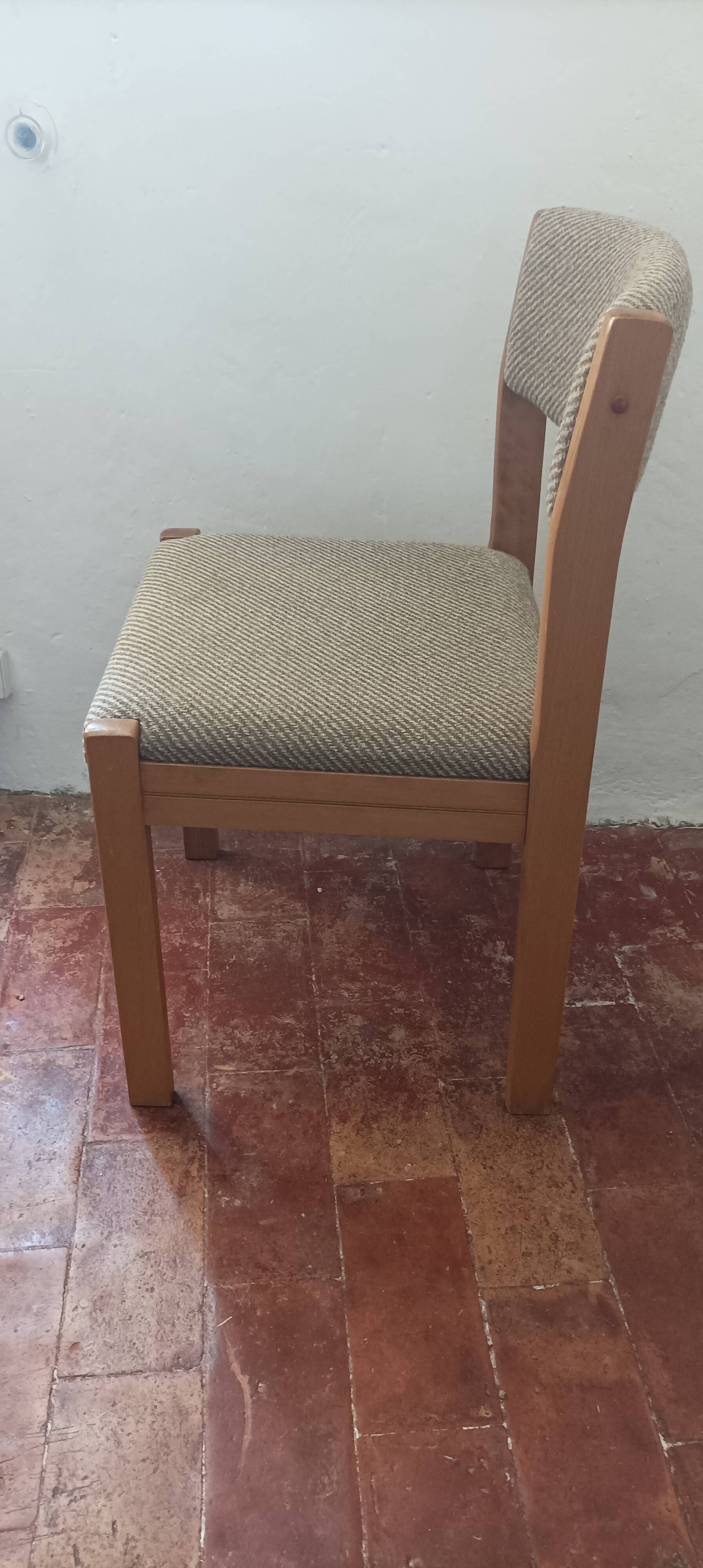 Set de 4 chaises baumann année 1970