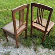 Art Nouveau chair pair