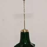 Art Nouveau style Murano glass pendant light circa 1950