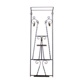 Coat rack with mirror 1940