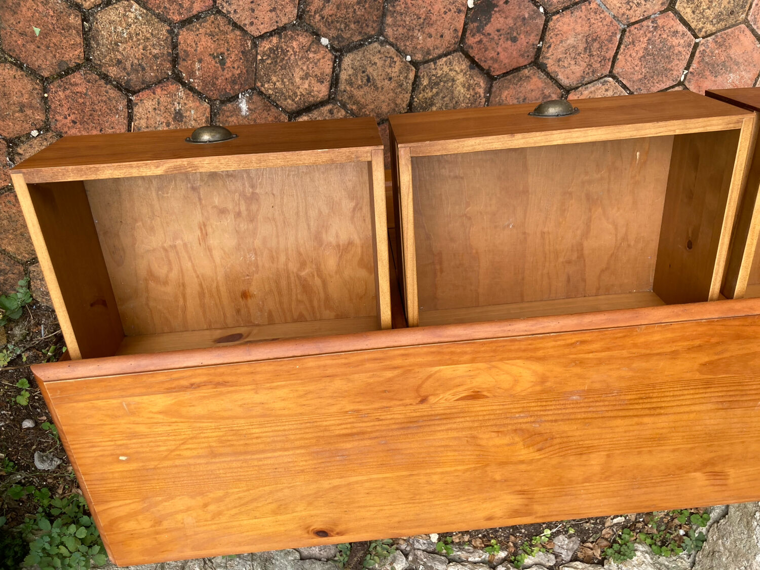 Old trade cabinet with drawers