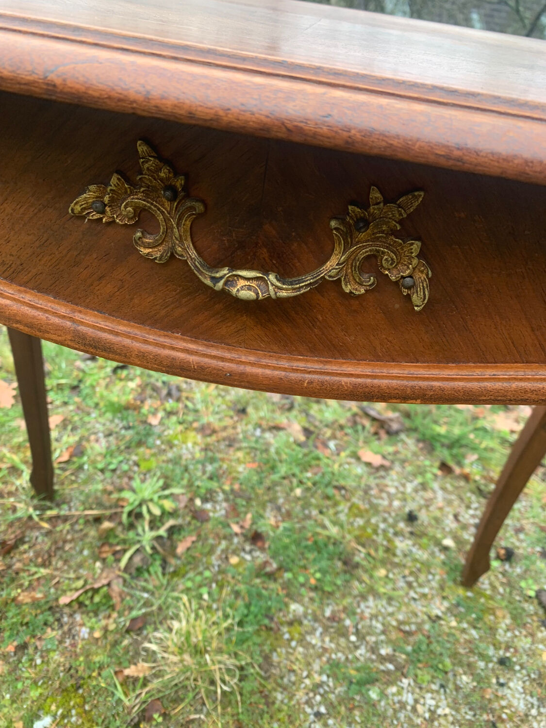 Small writing table style Louis XV late 19th